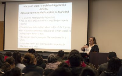 UMD hosts college prep workshop in Spanish for Prince George’s County parents and students